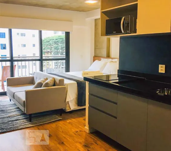 Apartamento à Venda - Santa Cecília, 1 Quarto, 28 m2