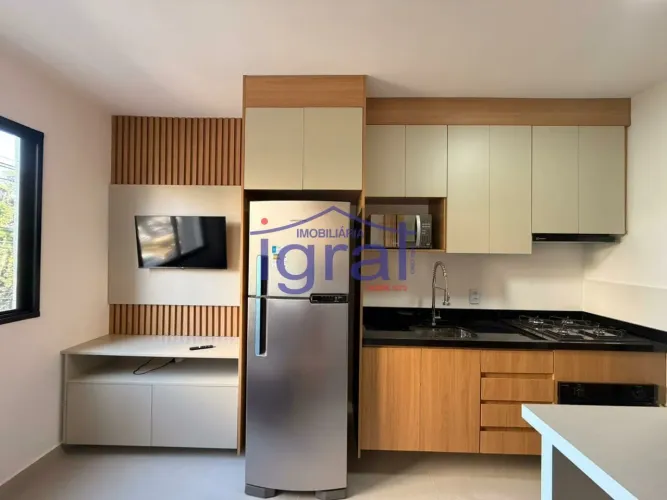 Studio mobiliado com 1 dormitório para alugar, 26 m² por R$ 3.450,00/mês - Jabaquara - São