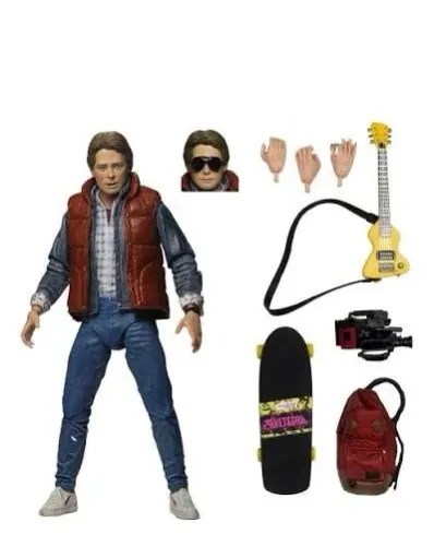 De volta para o futuro Ultimate Marty Mcfly Neca original boneco figura back to the future
