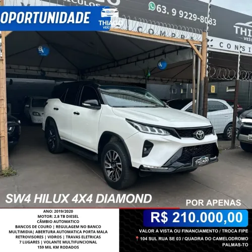 Toyota Hilux SW4 SRX 4X4 2.8 TDI 16V Dies. Aut. 2020