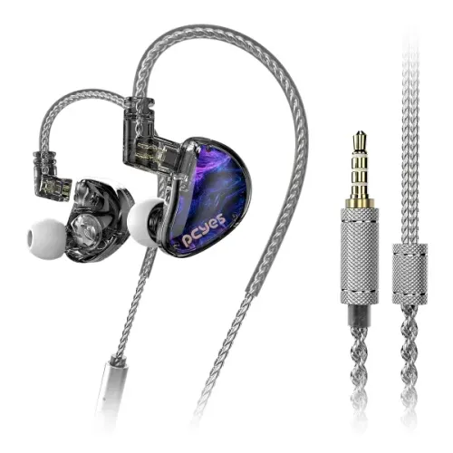 Fone De Ouvido Gamer Pcyes Nebulla, Driver Dinamico 10Mm, Intra Auricular, P3 3,5Mm, Cabo 