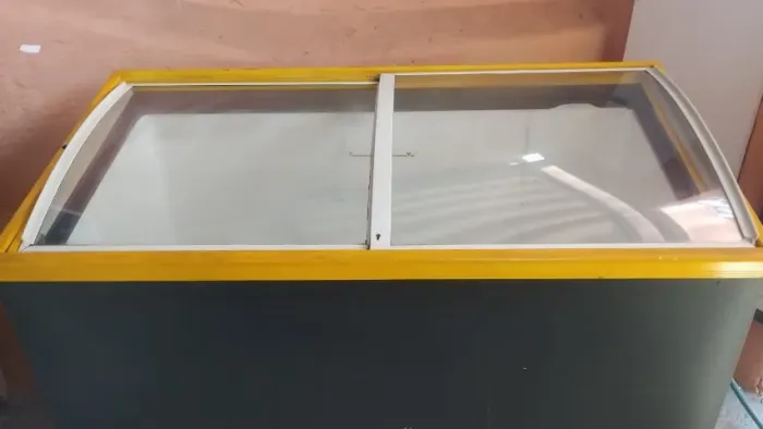 freezer para sorvetes tampa de vidro