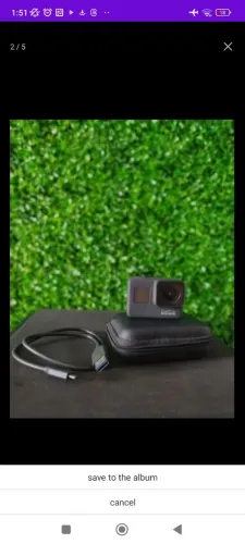 Câmera GoPro Hero 7 Black  Excelente estado parece nova 