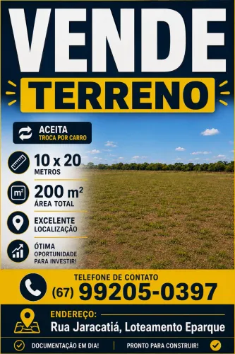 Terreno Prox bela laguna