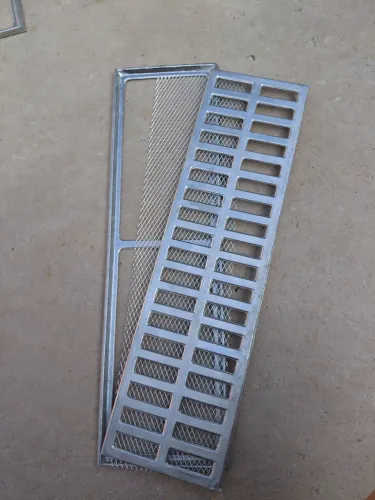 Grelha Pluvial 15x50 + Tela Anti-insetos (2 unidades)