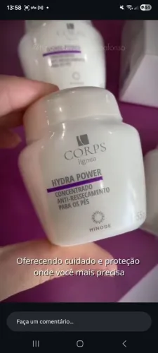 Creme para os pes hinode 