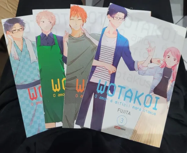 Wotakoi volumes 3, 4, 5 e 6