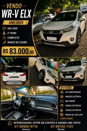 Honda WR-V EXL 1.5 Flexone 16V 5P Aut. 2020