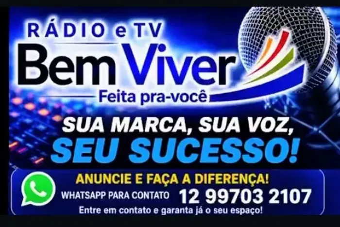 Divulgue com a gente na rádio bem viver em sjc e vale do Paraíba