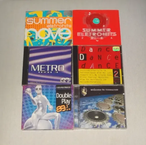 CD's House , Euro Dance , Techno , Jovem Pan e Vertentes 