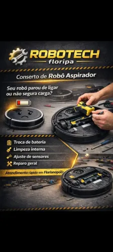 Conserto Robô Aspirador Xiaomi Wap Kabum Florianópolis