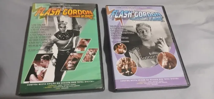 Kit 2 DVD Flash Gordon Seriado de 1936 - Ver Detalhes na Descrição