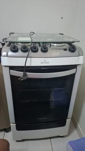 Fogão 4 bocas Eletrolux ChefSuper