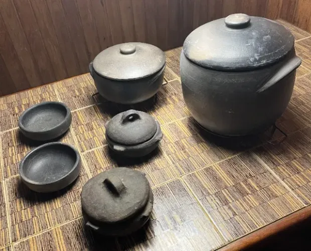 6 panelas de barro, para sua peixada, moqueca ou feijoada