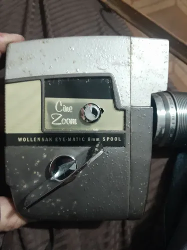 Camera filmadora 8mm no estojo raridade