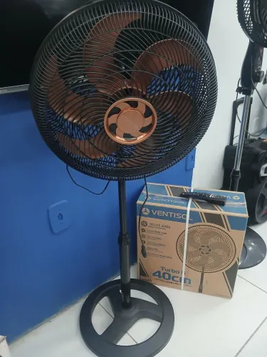 Ventilador 40cm turbo de coluna 127v