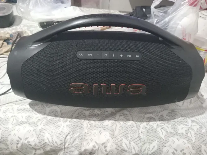 Vendo caixa de som aiwa boomplus sem fio