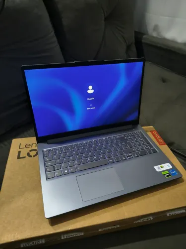 NOTEBOOK GAMER Lenovo LOQ i5 12450HX - RTX 3050 - 512GB SSD M.2