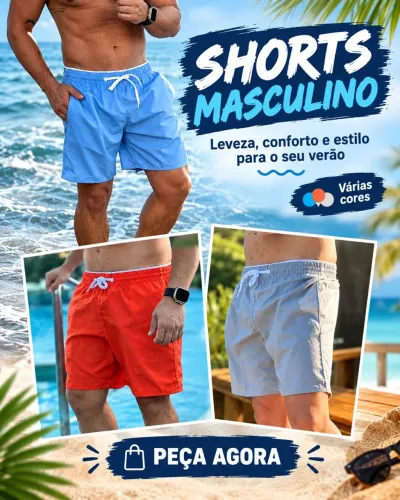 Shorts Mauricinho Cisne