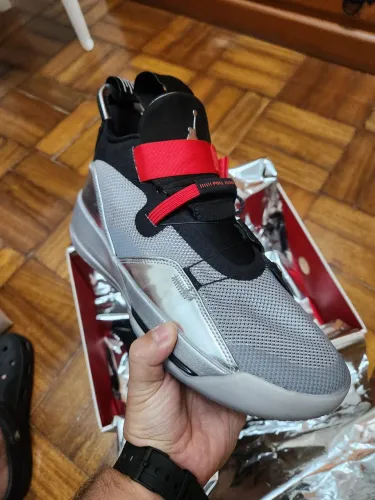 Jordan XXXIII Metallic Silver Black All Star