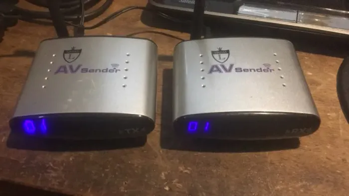 Transmissor Wirelless Tv Full Hd Receptor S/ Fio 2,4ghz