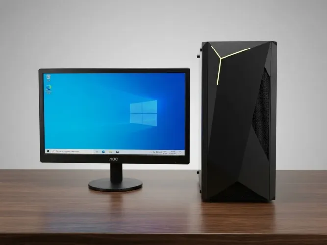 Computador Intel Core i3 | 8GB RAM | Fonte Mancer 500W 80 Plus Bronze (+ Monitor Brinde)