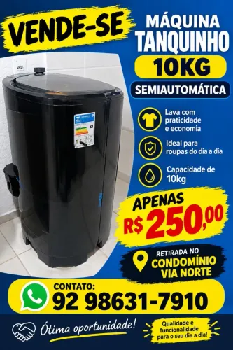 Máquina de lavar tanquinho 10kg