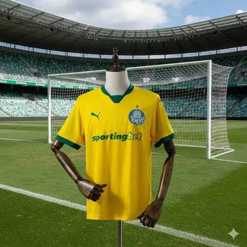 Camisa do Palmeiras Amarela 2026