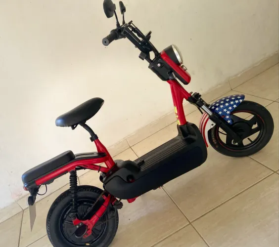 Vendo Scooter elétrica NXT Luna impecável com nota e carregador original