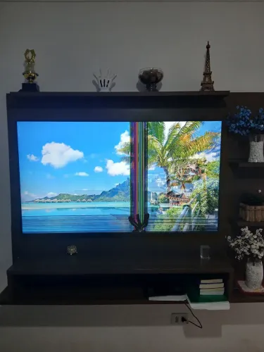 TV LG 55" Monitor Quebrado Peças para Reuso