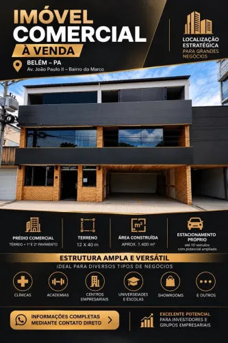 PRÉDIO COMERCIAL À VENDA - BAIRRO MARCO