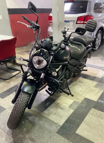KAWASAKI VULCAN S 650 - BAIXA QUILOMETRAGEM E MUITO ESTILO!