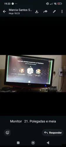 Tv monitor 21 polegadas