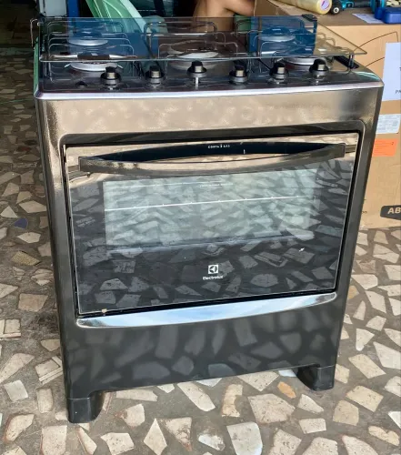 Fogão 5 bocas Electrolux com acendimento elétrico. ENTREGO