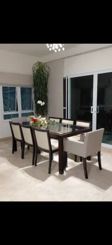 Mesa e 6 cadeiras tok stok