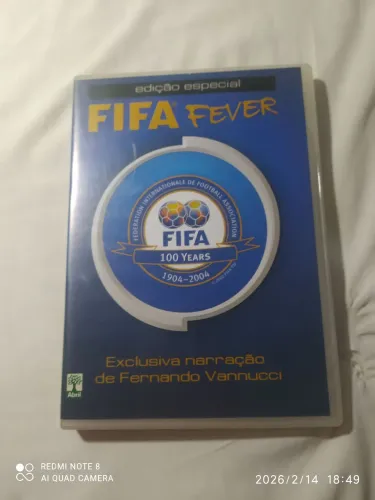 DVD edição especial de 100 anos FIFA ,com narração exclusiva de Fernando Vanucci