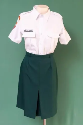 Farda completa desbravadores líder (branca) feminino