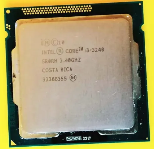 PROCESSADOR INTEL p/ PC - i3 / 3240 - socket LGA1155 - terceira geração - 3.40 Ghz