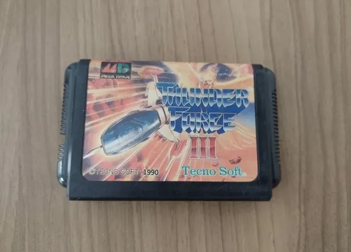 Thunder Force 3 - Cartucho Original Japonês Para Mega Drive