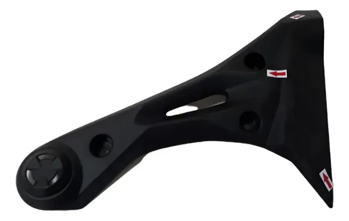 Carenagem Lateral Radiador Kawasaki Z500 25/25 L/d Ori 59859 Preto