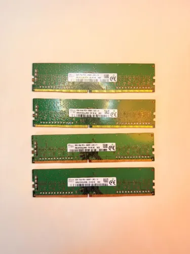 Memória Ram SK Hynix DDR4 32GB 2666Mhz (4x8GB) UR0261 HMA81GU6JJR8N-VK