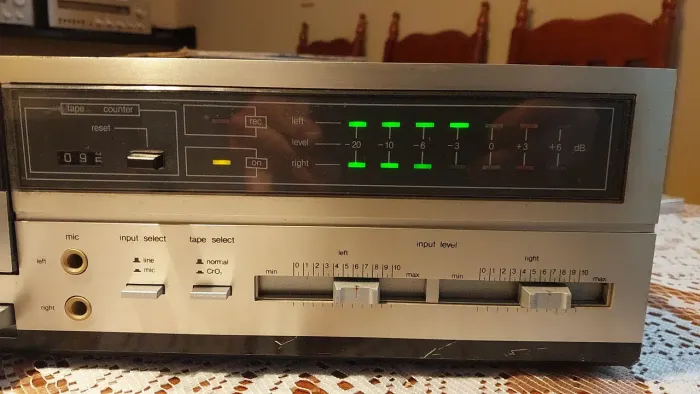 Tap Deck Cassette Tecnics RS-201