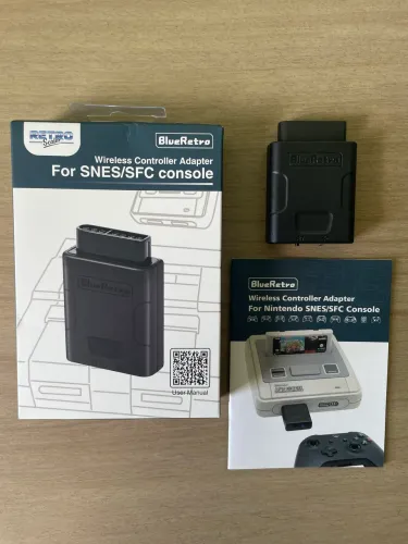 Adaptador Bluetooth BlueRetro para Super Nintendo
