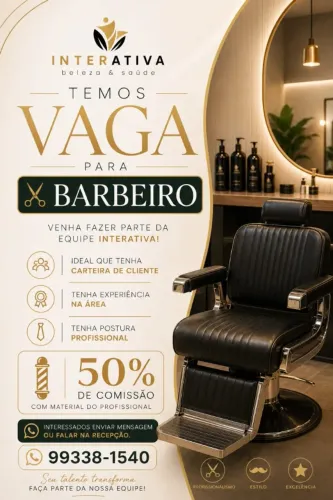 VAGA BARBEIRO