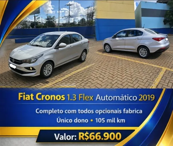 Fiat Cronos Drive 1.3 8V Flex 2019