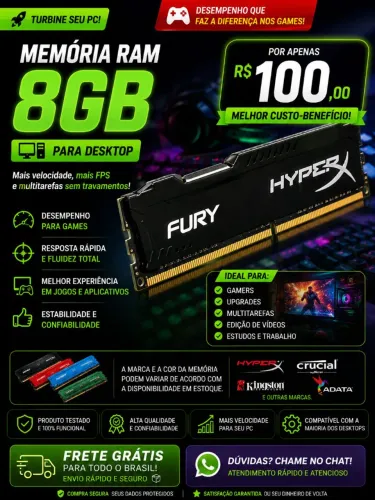 Memoria ram 8gb