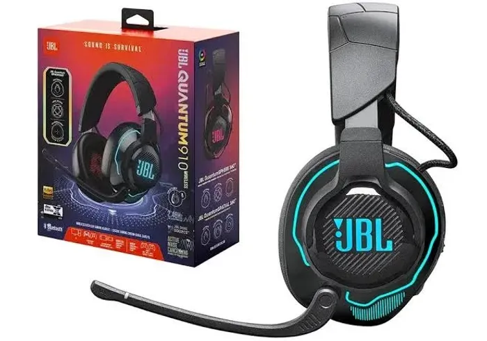 Headset JBL QUANTUM 910. Usado apenas duas vezes
