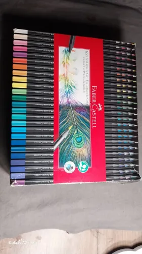 Lápis de cor, supersoft Faber-Castell, 100 cores