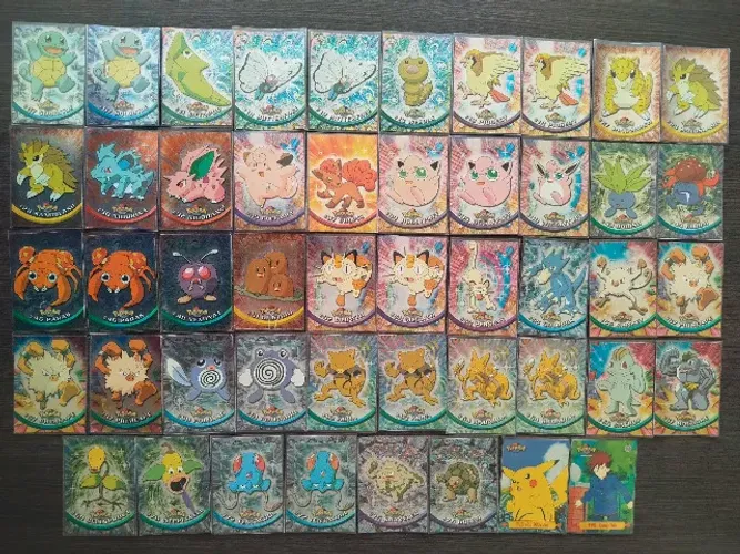 Lote de Cartas Pokemon Topps Foil