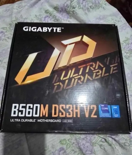 Kit upgrade Placa Mãe gigabyte b560m dsh3hV2 Iga 1200 + Intel i5 10400f 2.9GH
